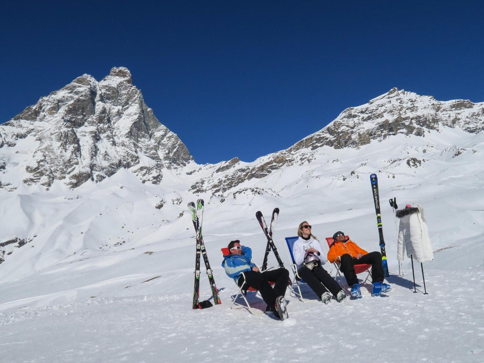 Contemporary Apartment In Breuil Cervinia Near Ski Area מראה חיצוני תמונה