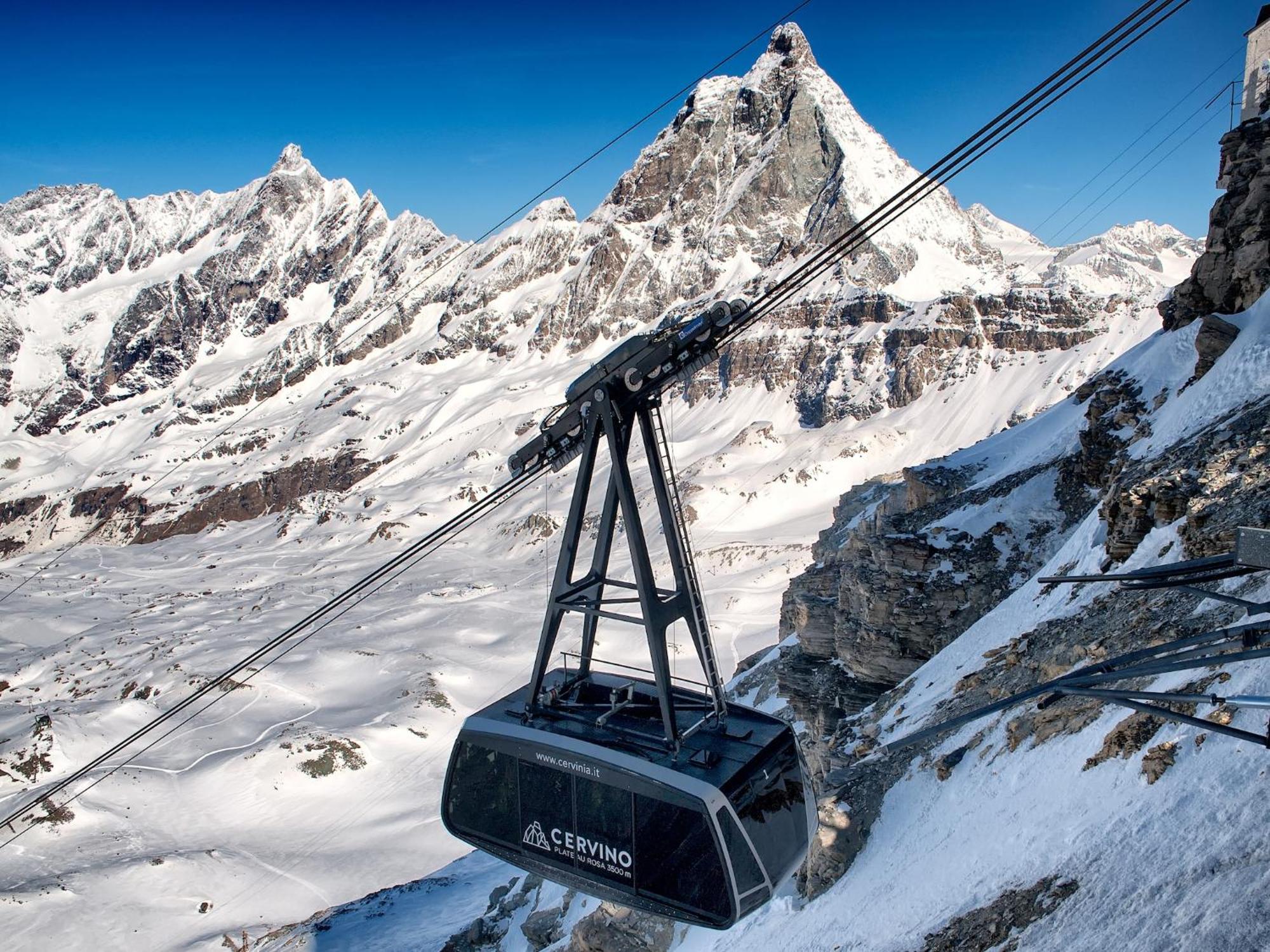 Contemporary Apartment In Breuil Cervinia Near Ski Area מראה חיצוני תמונה
